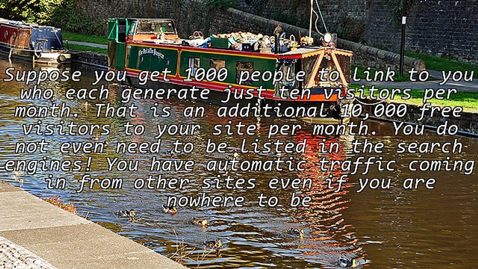 ⁣How to get free traffic using link exchanges