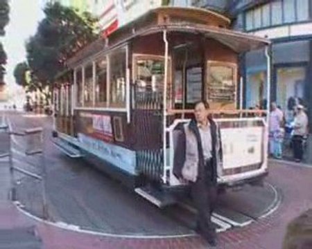 San Francisco cable car ride 2007