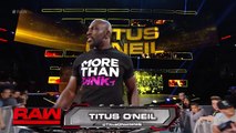 Sami Zayn vs. Titus O'Neil: Raw, Oct. 3, 2016