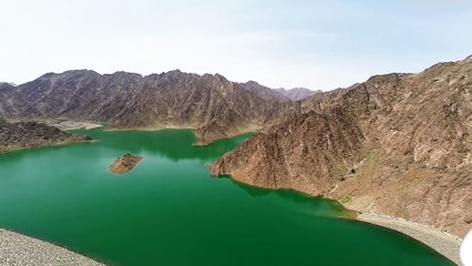 Fly a Drone at Hatta Dubai Beautiful Aerial View