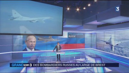 Provocation militaire de la Russie au large de Brest