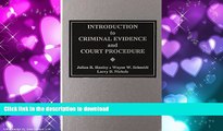 FAVORIT BOOK Introduction to Criminal Evidence and Court Procedure READ PDF BOOKS ONLINE