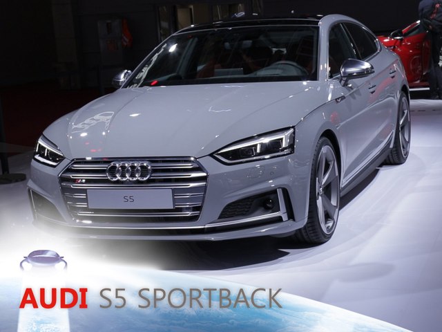 Audi S5 Sportback en direct du Mondial de Paris...