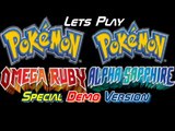 Let's Play Pokemon Omega Ruby And Alpha Saphhire Special Demo