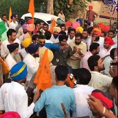 Buland Tiranga March by Bikram Majithia Mohali to Patiala (1)