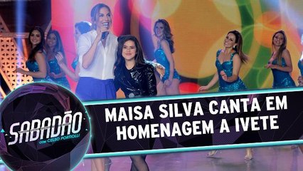 Maisa Silva canta em homenagem a Ivete Sangalo