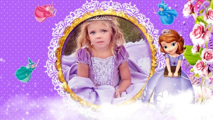 CONVITE ANIMADO VIRTUAL - PRINCESINHA SOFIA - MOD 01