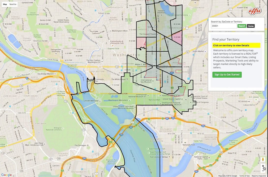 Offrs- How to Find your Territory
