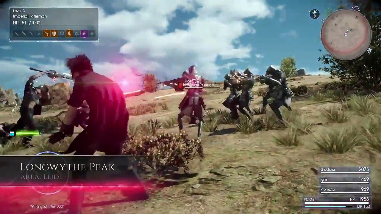 Final Fantasy 15 - Death Spell Gameplay Trailer