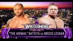 Brock Lesnar vs Batista - UFC Match - WWE Extreme Rules 2016