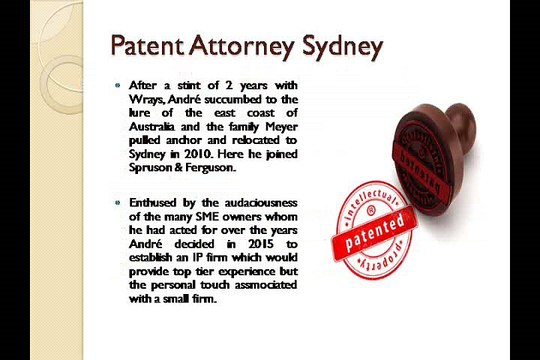 Patent Protection Australia - MEYERWESTIP.COM.AU - Patent Protection Australia