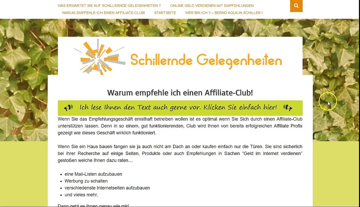 Warum ein Affiliate Club