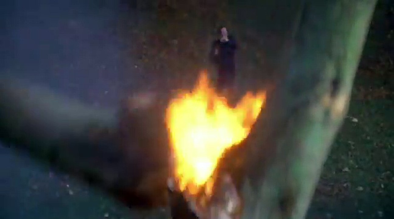 Divine Retribution ? Pedo-Priest impaled by lightning rod