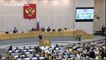 "La presión sin precedentes a la que es sometida Rusia exige unión", según Volodin, el ideólogo del Kremlin elegido presidente de la Duma