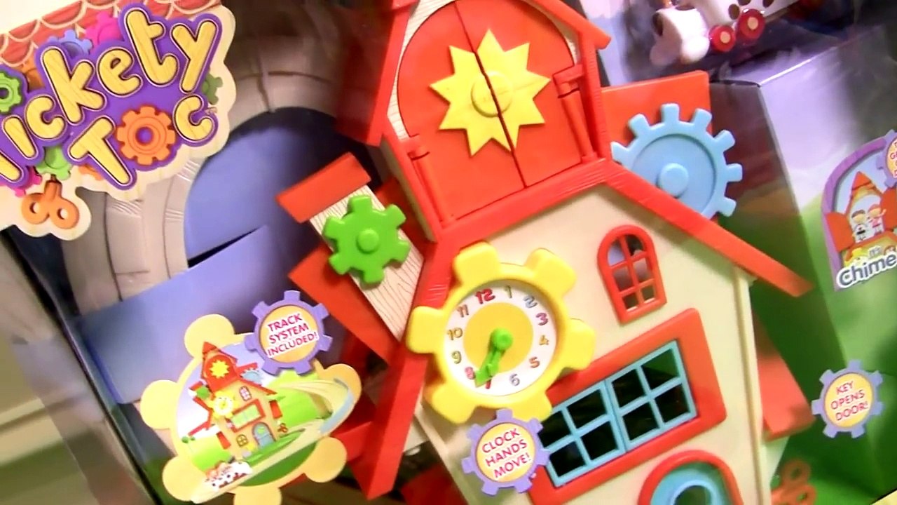 Tickety Toc Clockhouse Track Playset Tommy, Tallulah, Pufferty Unboxing Review by toysCollector