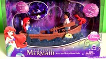Play Doh Ariel & Prince Eric Boat Ride Kiss the Girl Song Scene From Disney The Little Mermaid