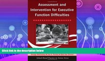 READ book  Assessment and Intervention for Executive Function Difficulties (School-Based Practice
