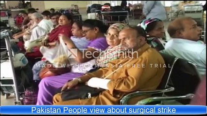 Pakistani People reaction after Surgical Strike