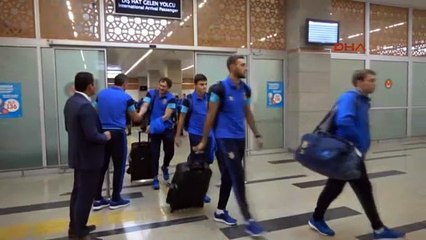 Ukrayna A Milli Futbol Takımı Konya'ya geldi