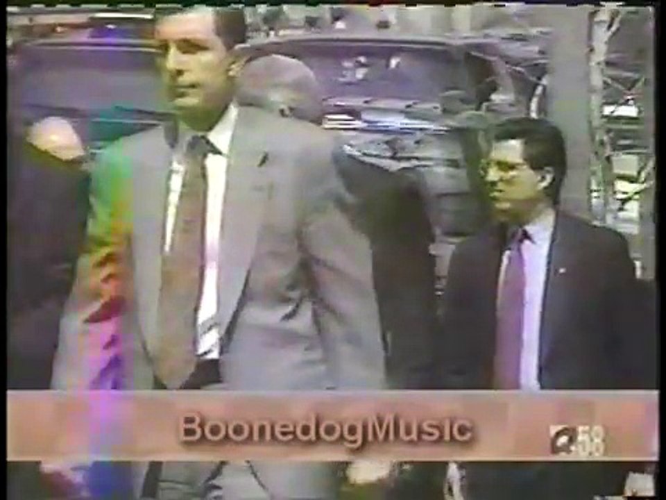 Clinton Leaving Ron Brown Funeral