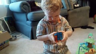 Gavin Fixing His Rubik's Cube