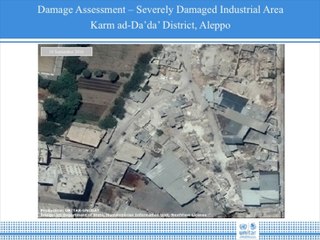 BM Halep'teki Yıkımın Uydu Fotoğraflarını Yayımladı