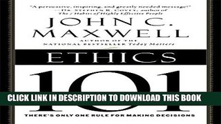 [PDF] Ethics 101: What Every Leader Needs To Know (101 Series) Full Colection