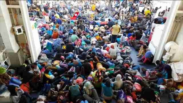 Rescatadas más de 10.000 personas en dos días en el Mediterráneo