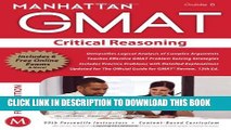[PDF] Critical Reasoning GMAT Strategy Guide, 5th Edition (Manhattan GMAT Preparation Guide: