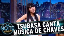 Tsubasa toca música de Chaves e Danilo se emociona