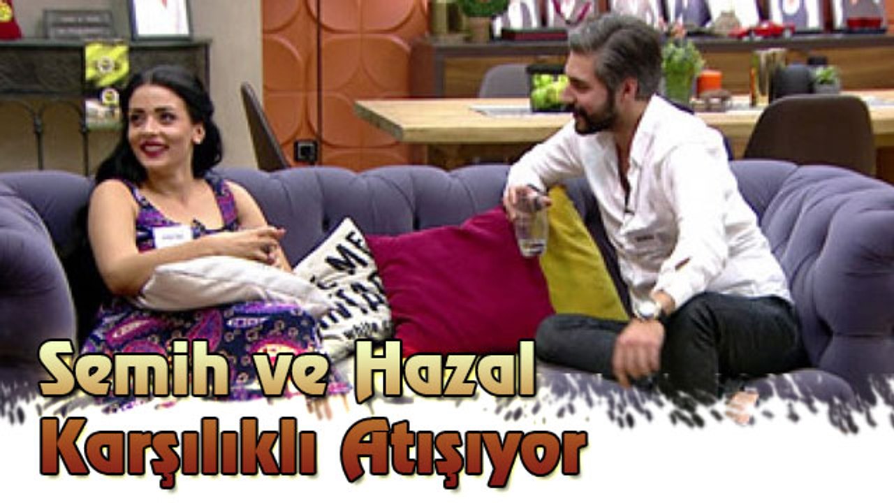 Semih ve Hazal Karşılıklı Atışıyor