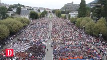 Lourdes : les images impressionnantes du pélerinage du Rosaire