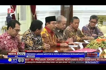 Jokowi Larang Menteri Ikut Berkampanye