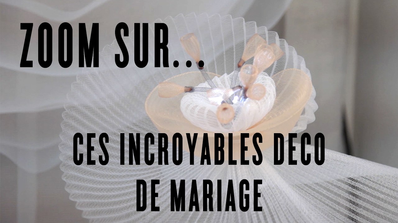 Incroyables décorations de mariage