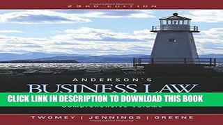 [PDF] Anderson s Business Law and the Legal Environment, Comprehensive Volume Popular Collection