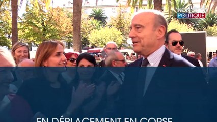 Alain Juppé en Corse : il tacle encore Nicolas Sarkozy et son idée "d’assimilation"