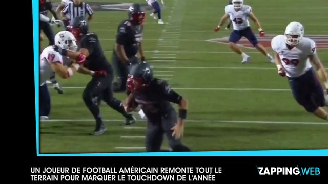 Un joueur de football américain remonte tout le terrain pour marquer le touchdown de l’année (vidéo)