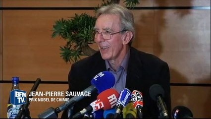 Récompensé par le Nobel de Chimie, Jean-Pierre Sauvage a cru à un " gag téléphonique"
