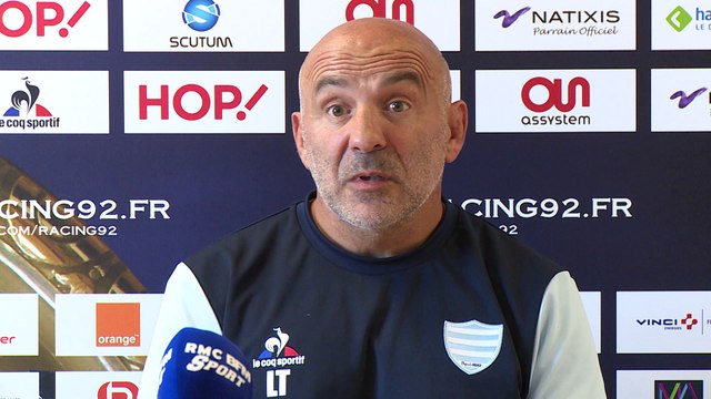 Top 14 - Racing92: Laurent Travers parle du Stade Rochelais