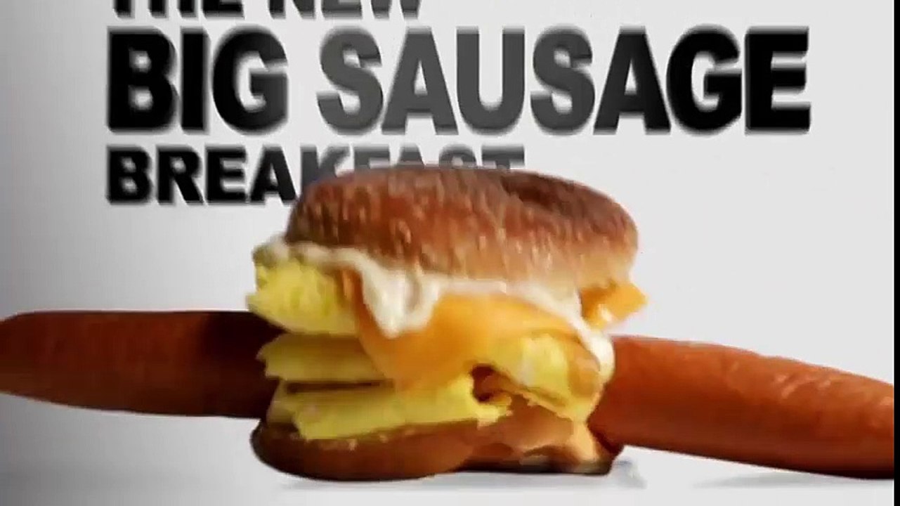Banned Carl's Jr Superbowl Commercial Parody - Big Sausage Breakfast