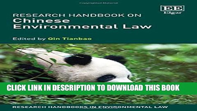 [Read PDF] Research Handbook on Chinese Environmental Law (Research Handbooks in Environmental Law