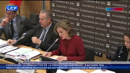 La proposition de loi de NKM contre la prédication salafiste est rejetée