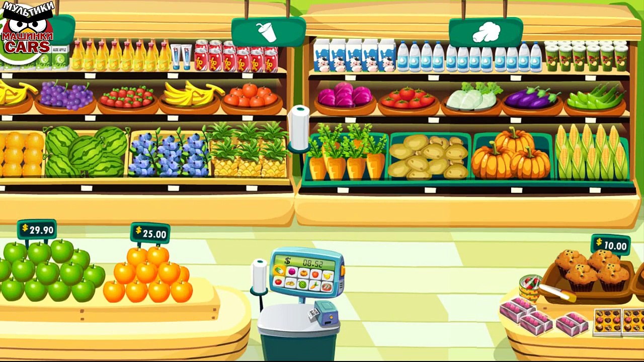 Развивающие Мультфильмы - Доктор Панда в Супермаркете - Dr Panda's Supermarket