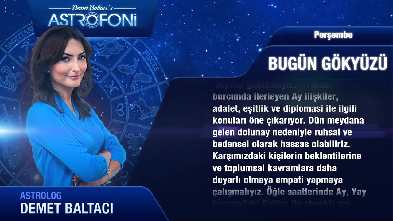 6 Ekim 2016 Perşembe Bugün Gökyüzü