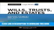 [PDF] Casenote Legal Briefs: Wills Trusts   Estates, Keyed to Dukeminier   Sitkoff, Ninth Edition