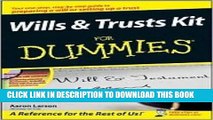 [New] Wills and Trusts Kit For Dummies Publisher: For Dummies; Pap/Cdr edition Exclusive Online