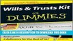 [New] Wills and Trusts Kit For Dummies Publisher: For Dummies; Pap/Cdr edition Exclusive Online