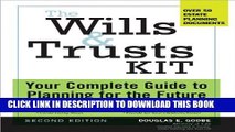 [PDF] The Wills and Trusts Kit: Your Complete Guide to Planning for the Future (Wills, Estate