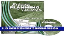 [New] ESTATE PLANNING AND TAXATION W/ CD ROM Exclusive Online