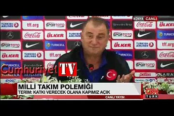 Fatih Terim'den kadroya almadığı oyuncularla ilgili açıklama